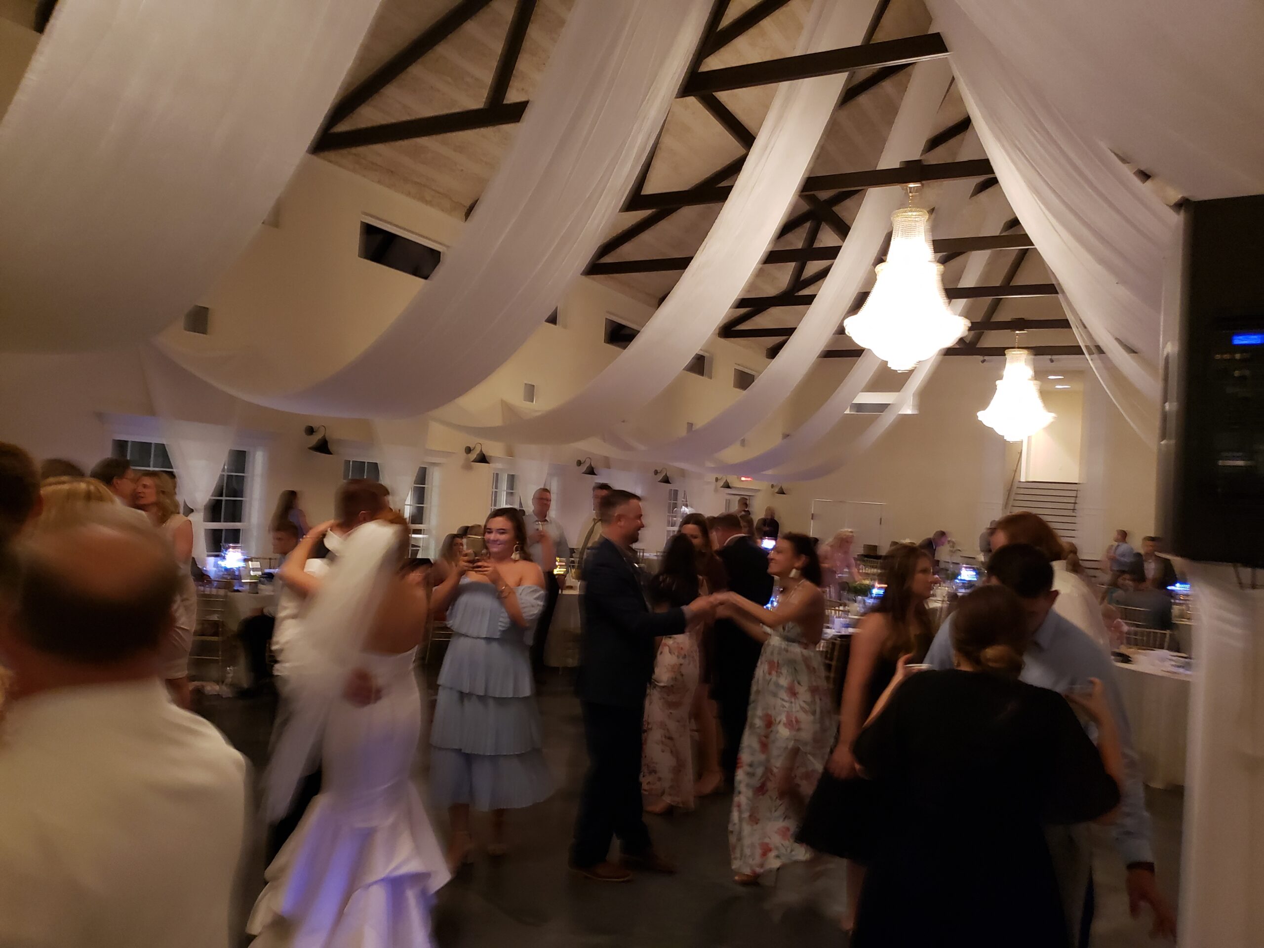 Wedding DJ Packed Dance Floor